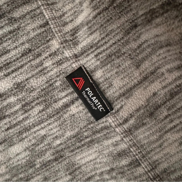 THE NORTH FACE Heather Polartec Fleece Full Zip Long Sleeve Jacket Size XS Fall - Picture 9 of 11